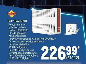 METRO Fritz!box 6690 Angebot