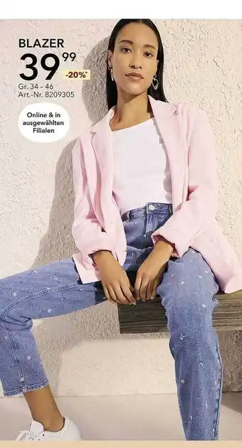 Takko Fashion Blazer Angebot