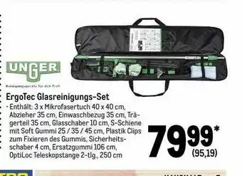 METRO Unger ergotec glasreinigungs-set Angebot