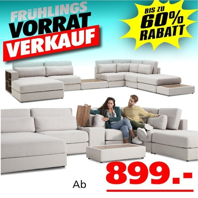 Seats and sofas creation ecksofa Angebot bei Seats and Sofas