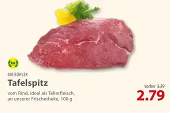 basic Bio Buhler Tafelspitz 100g Angebot