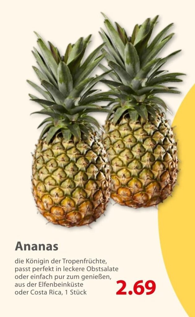 Ananas Angebot bei basic