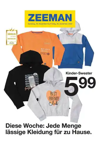 Zeeman Zeeman Kinder Sweater Angebot