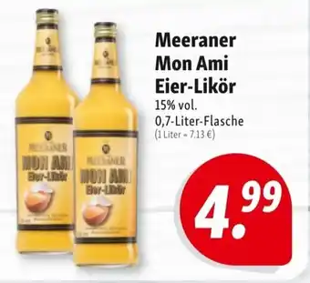 Nah & Frisch Meeraner Mon Ami Eier-Likor 700ml Angebot