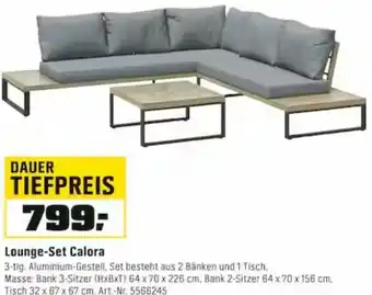 OBI Lounge Set Calora Angebot