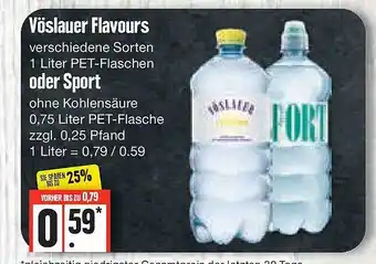 Edeka Vösläuer flavours oder sport Angebot