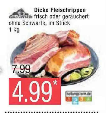 Marktkauf Gutfleisch dicke fleischrippen Angebot