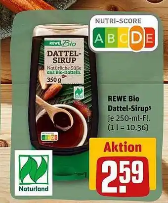 REWE Rewe bio dattel-sirup Angebot