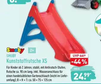 Aldi Nord Smoby Kunststoffrutsche XS Angebot