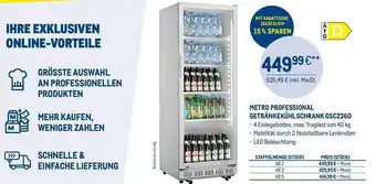 METRO Metro professional getränkekühlschrank Angebot