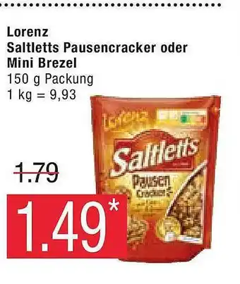 Marktkauf Lorenz saltletts pausencracker oder mini brezel Angebot