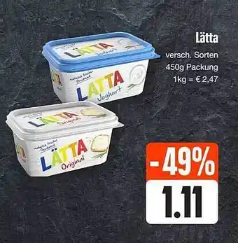 Edeka Lätta Angebot