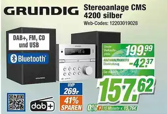 Expert Klein Grundig stereoanlage cms 4200 silber Angebot