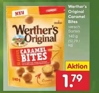 Netto Marken-Discount Werther's original caramel bites Angebot