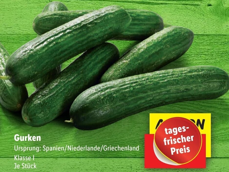 Gurken Angebot bei Lidl