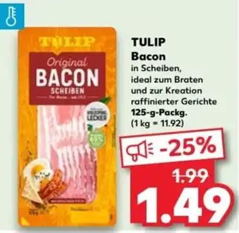 Kaufland Tulip Bacon 125 g Packg. Angebot