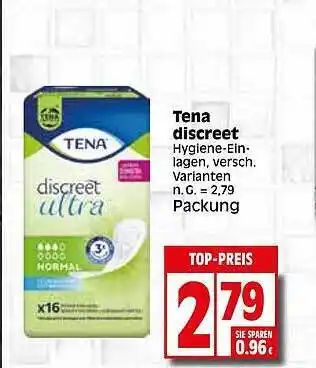 Elli Markt Tena discreet Angebot