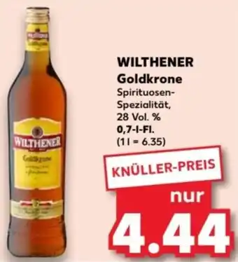 Kaufland Wilthener Goldkrone 0,7 L-Fl. Angebot