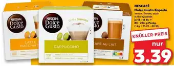 Kaufland Nescafé Dolce Gusto Kapseln 84-256 g Packg. Angebot