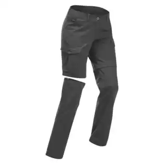 Decathlon Forclaz zip-off-hose travel 100 damen grau Angebot