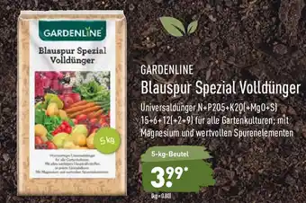 Aldi Nord Gardenline Blauspur Spezial Volldünger Angebot