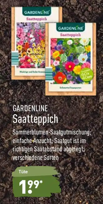 Aldi Nord Gardenline Saatteppich Angebot