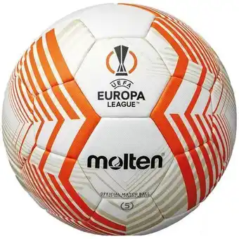 Unisport Molten fußball europa league 2022/23 matchball - weiß/orange Angebot