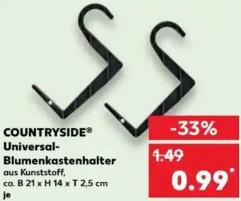 Kaufland Countryside Universal Blumenkastenhalter Angebot