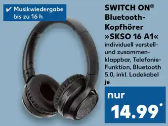 Kaufland Switch On Bluetooth Kopfhörer SKSO 16 A1 Angebot