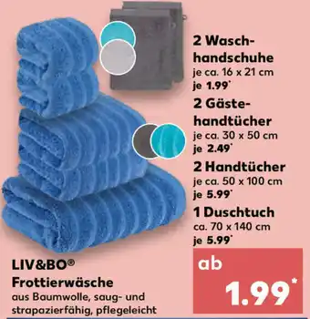 Kaufland Liv&Bo Frottierwäsche Angebot