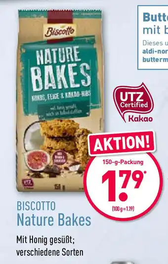 Aldi Nord Biscotto Nature Bakes 150g Angebot