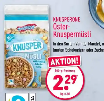 Aldi Nord Knusperone Oster Knuspermüsli 500g Angebot