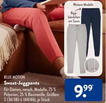 Aldi Süd Blue Motion Sweat Joggpants Angebot