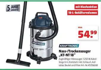 Hagebau Nass- trockensauger kt-nt18 Angebot