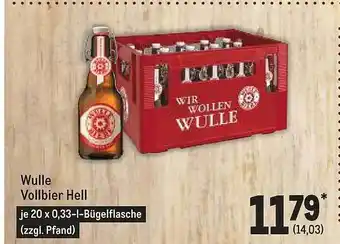 METRO Wulle vollbier hell Angebot