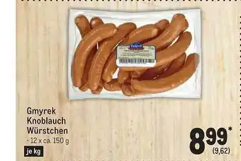 METRO Gmyrek knoblauch würstchen Angebot