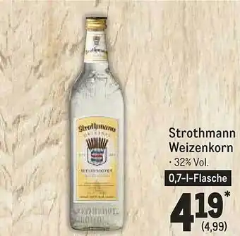 METRO Strothmann weizenkorn Angebot