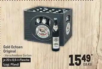 METRO Gold ochsen original Angebot