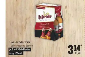 METRO Hasseröder pils Angebot