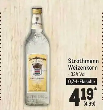 METRO Strothmann weizenkorn Angebot