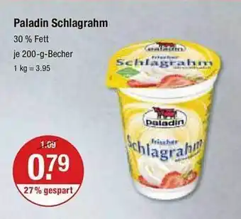 V Markt Paladin schlagrahm Angebot