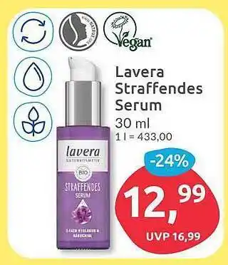 Budni Lavera straffendes serum Angebot