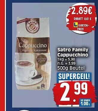 Elli Markt Satro family cappuccino Angebot