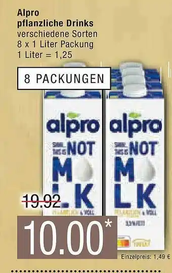 Marktkauf Alpro pflanzliche drinks Angebot