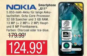 Marktkauf Nokia smartphone „g11“ Angebot