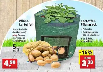 Thomas Philipps Pflanzkartoffeln oder kartoffel-pflanzsack Angebot