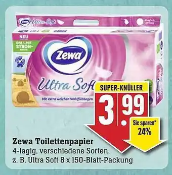 Edeka Zewa toilettenpapier Angebot