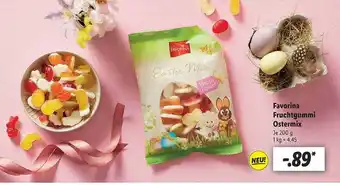 Lidl Favorina fruchtgummi ostermix Angebot