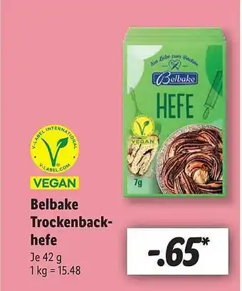 Lidl Belbake trockenbackhefe Angebot