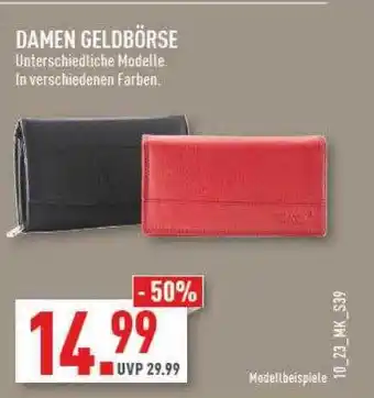 Marktkauf Damen geldbörse Angebot